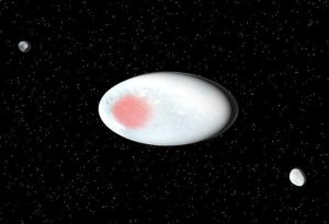 – 201105haumea dwarf planet ice shine