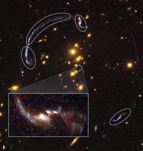 – 201202brightest galaxy gravity lens