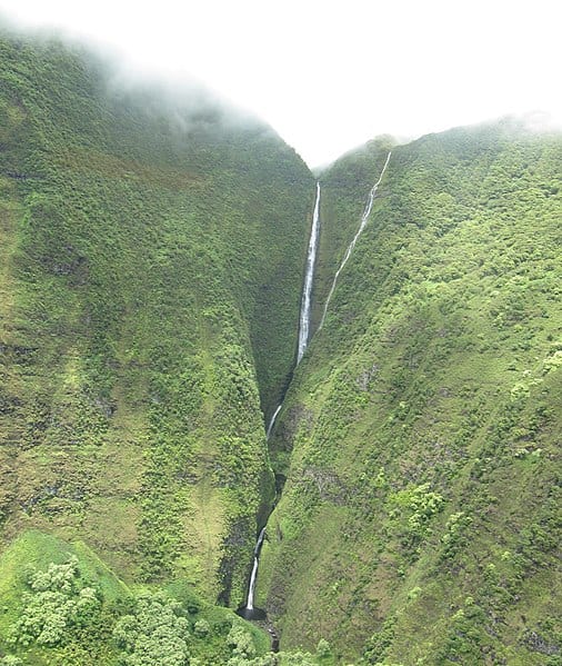 waterfall hawaii