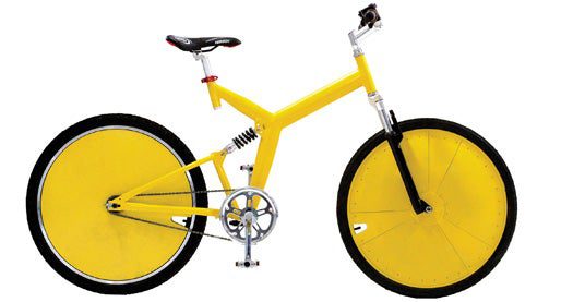 Daymak's electric bike does away with external cables, which can be damaged. Instead, controls at the handlebars communicate with the bike's electric throttle and regenerative brakes via radio signals. Daymak Shadow eBike, $2,000; <a href="http://shadowebike.com/">Daymak</a>