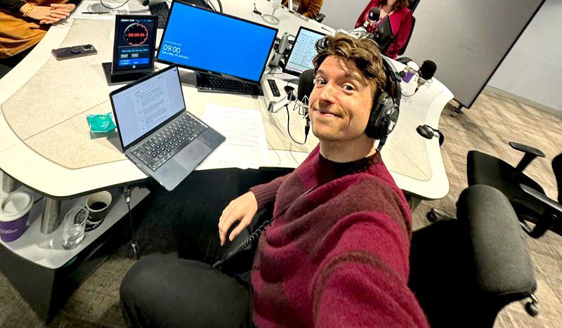 (Picture: Greg James/Instagram)