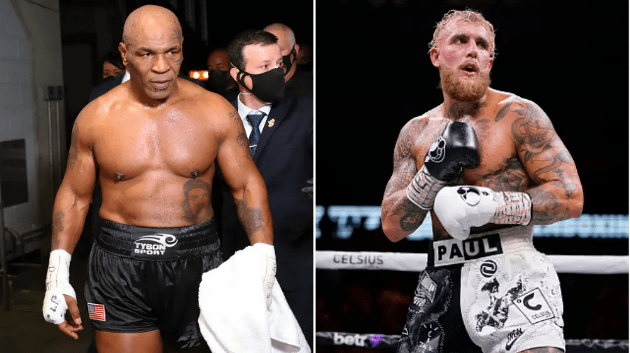 Mike Tyson fights Jake Paul on 20 July