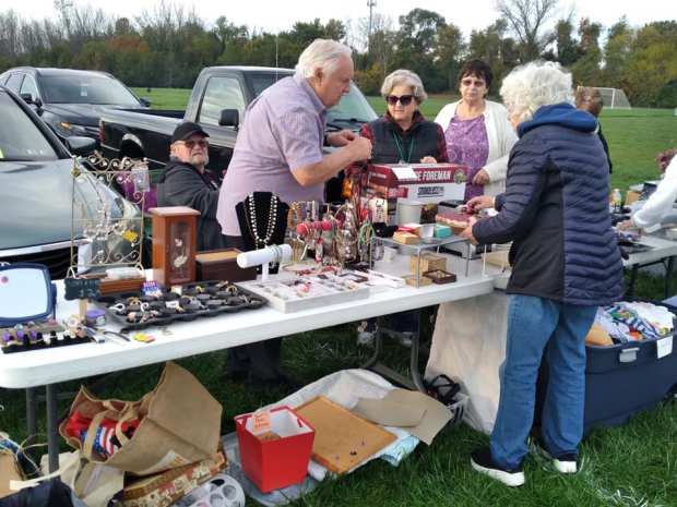 One of the previous Falls Township yard sales. (Courtesy of Katalinas Communications)