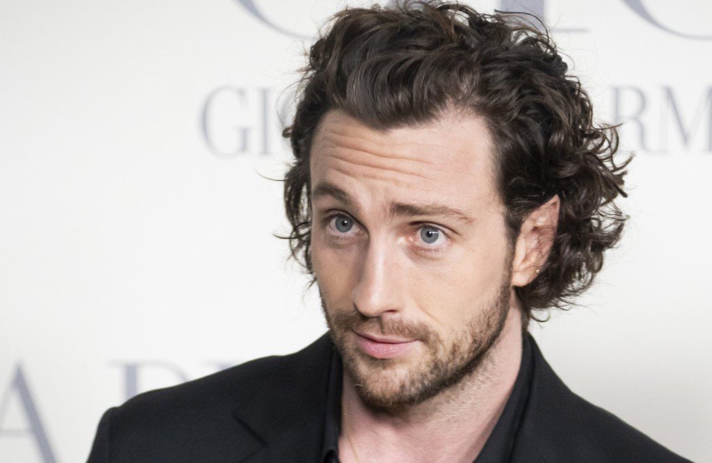 Mandatory Credit: Photo by Belen Diaz/DYDPPA/REX/Shutterstock (14381402ft) Aaron Taylor-Johnson Armani Tribute to 'Acqua di Gio', Matadero, Madrid - 07 Mar 2024