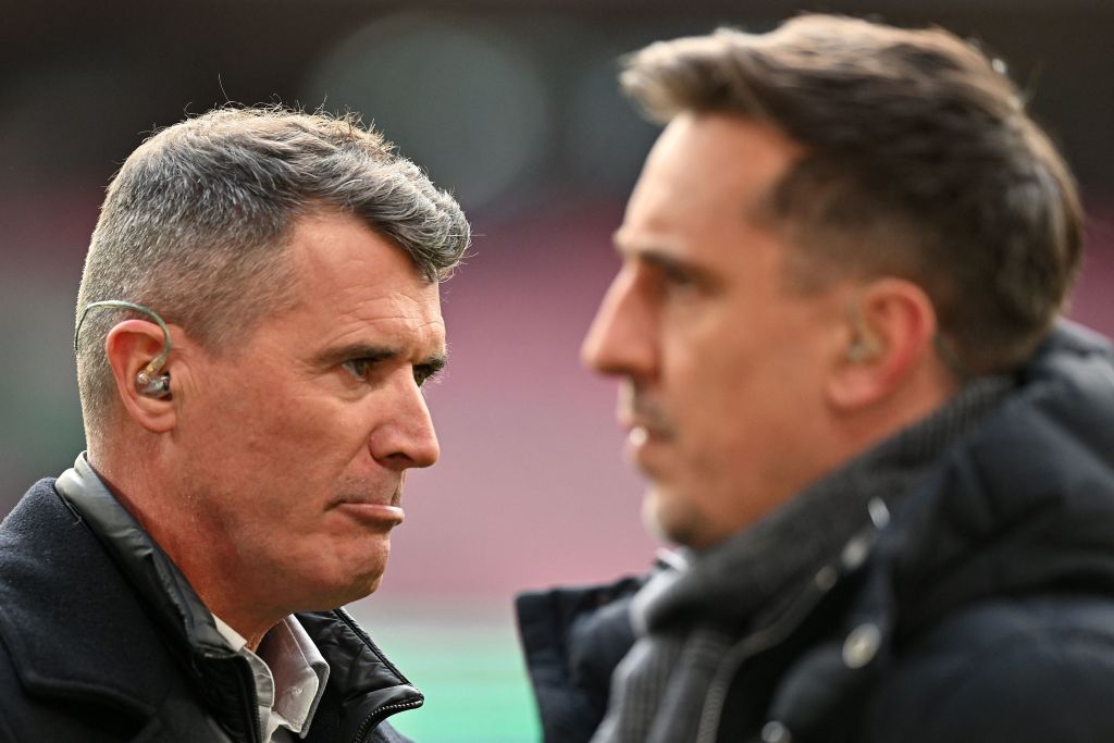 United legends Roy Keane and Gary Neville