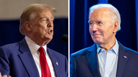 – 202404Donald Trump Joe Biden April 2024