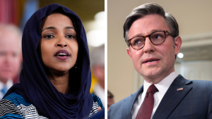 – 202404Ilhan Omar Mike Johnson 04.25