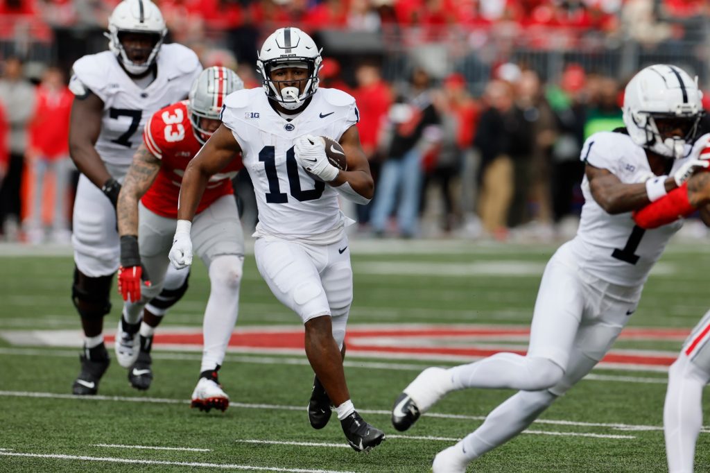 Nick Singleton, a player for Penn State, thinks he will do well in the new offensive system