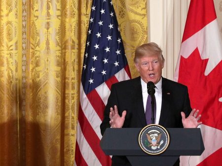 – 202404donald trump hosts canadian pm justin trudeau at the white h