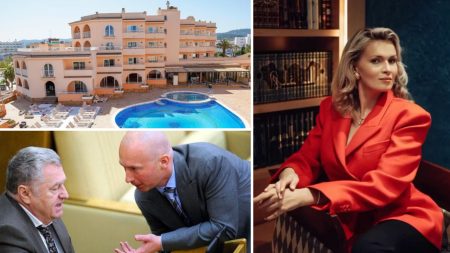 Nadezhda Grishaeva, her hotel in Ibiza, Igor Lebedev & Vladimir Zhirinovsky