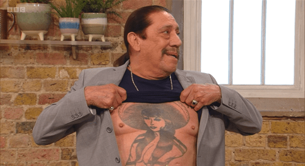 Danny Trejo on Saturday Kitchen