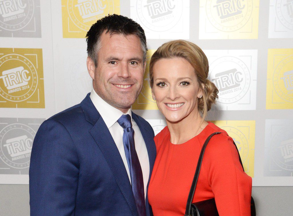 Gabby Logan and Kenny Logan