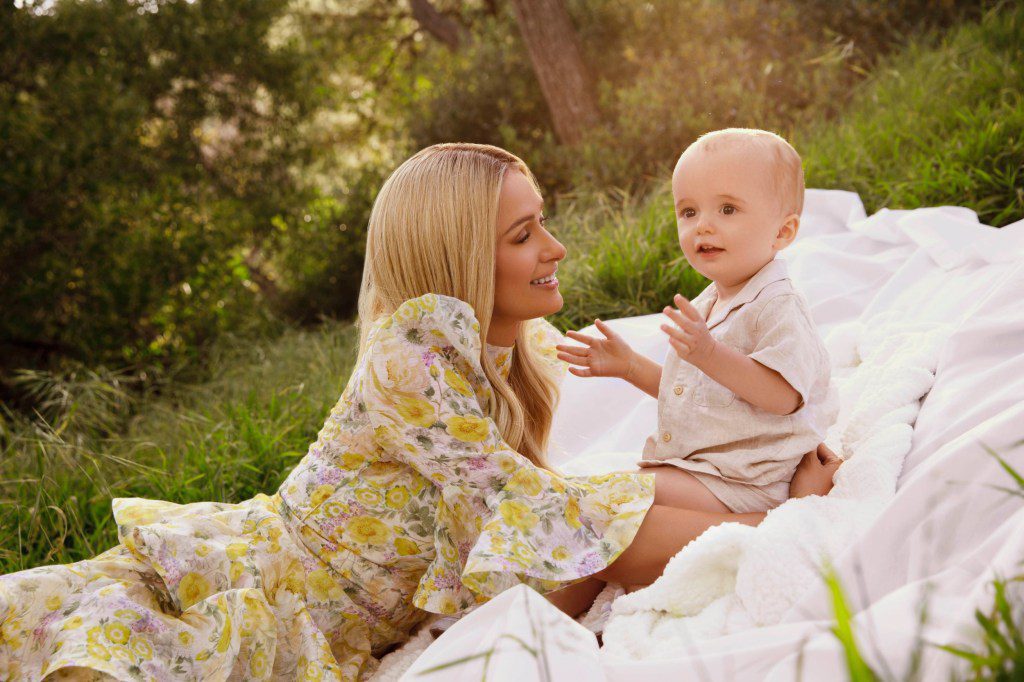 Paris Hilton and son Phoenix