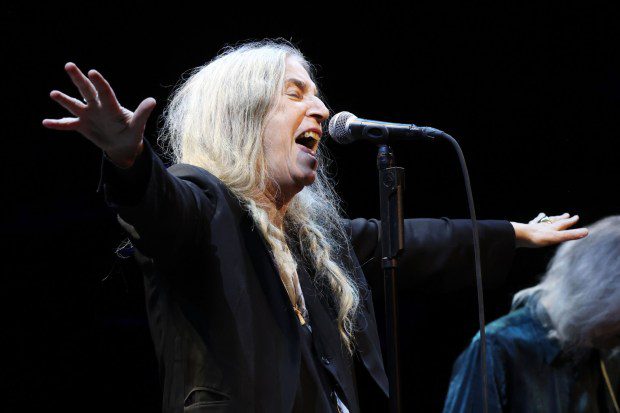 Patti Smith performs at Salt Shed on Dec. 27, 2023.