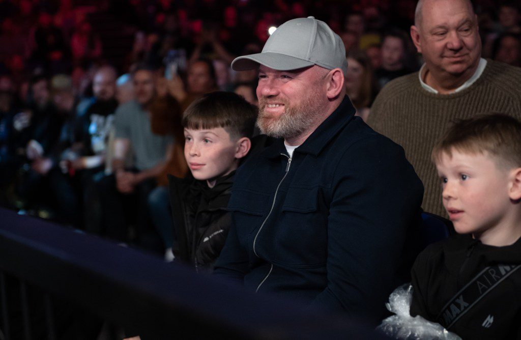 Wayne Rooney at WWE Live in London