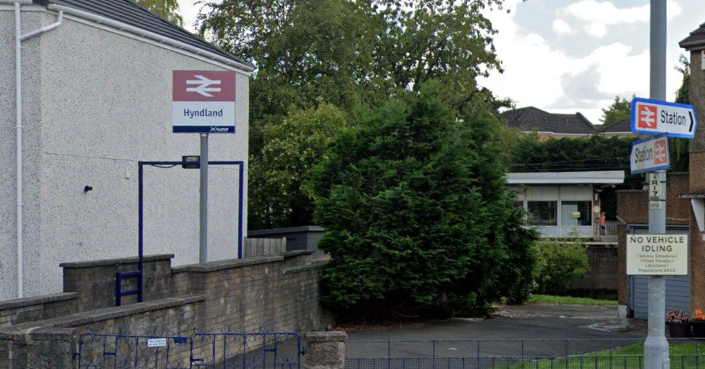 Hyndland station GlasgowCredit Google