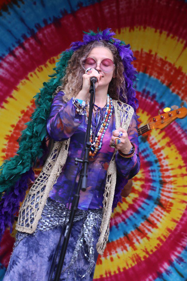 Lisa Pollizzi performs The Janis Joplin Experience.(Courtesy of Newtown Theatre)