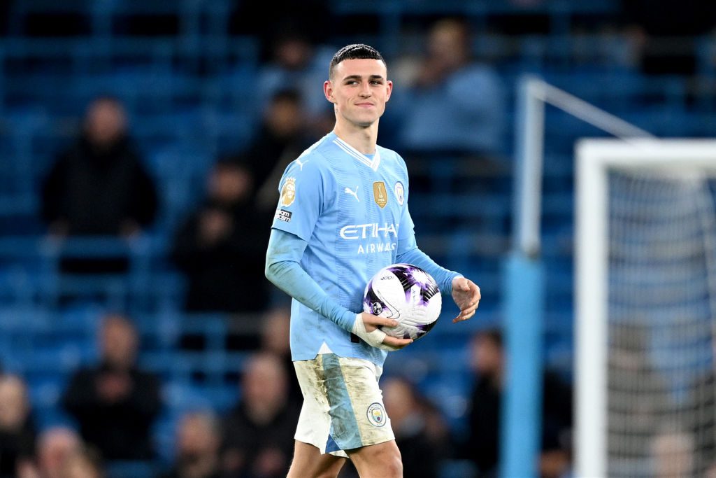 Manchester City and England star Phil Foden