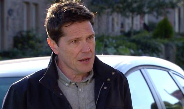 Neil Roberts as DS Wise in Emmerdale