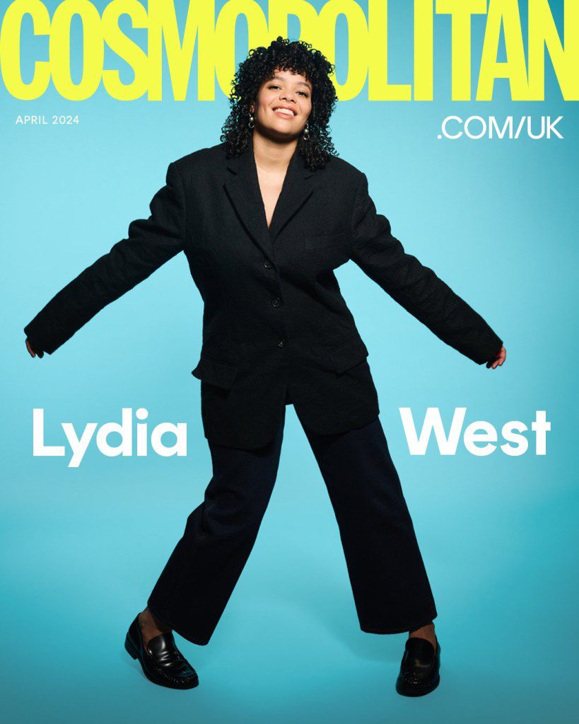 Lydia West's Cosmopolitan cover
