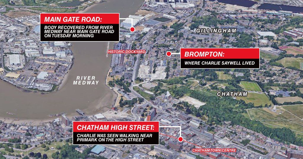 METRO GRAPHICS Charlie Saywell Map