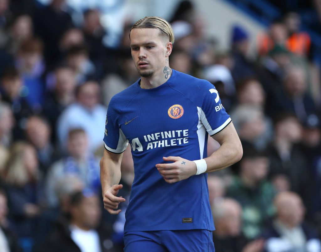 Mykhailo Mudryk in action for Chelsea