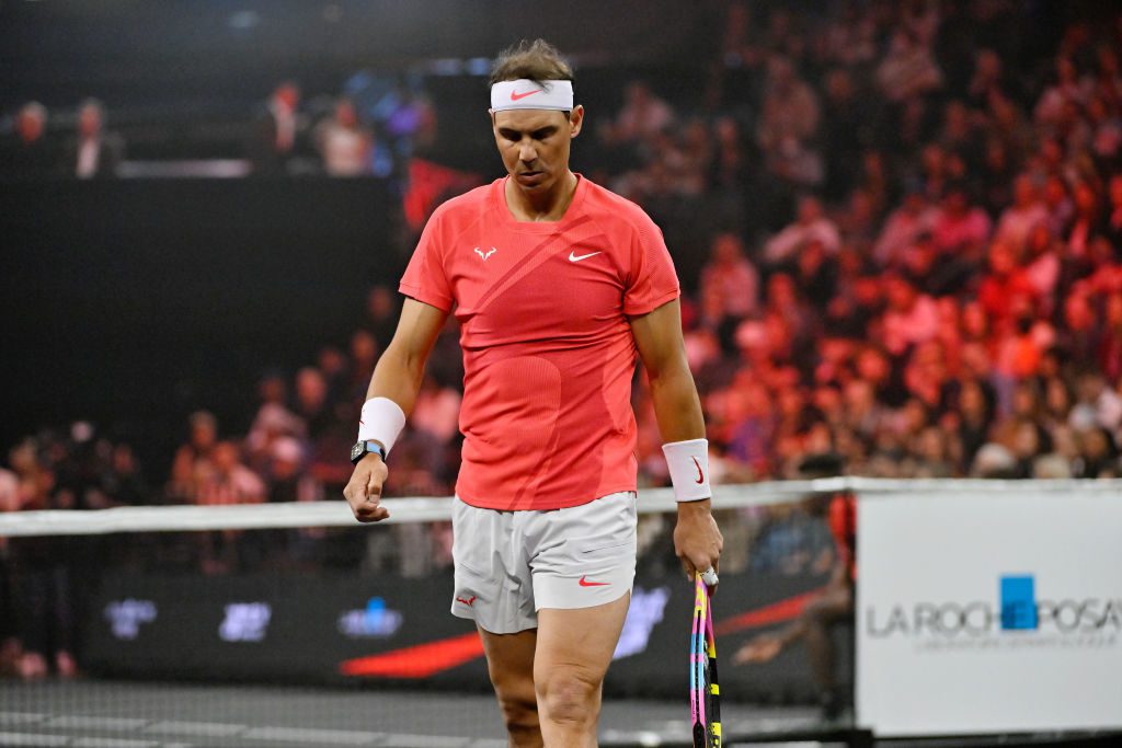 Rafa Nadal at The Netflix Slam