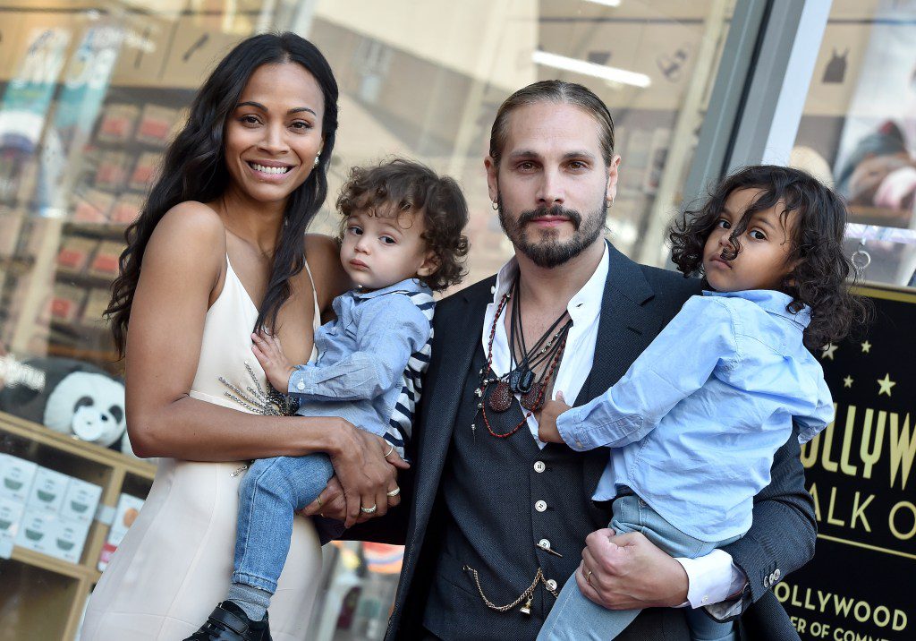 Zoe Saldana Honored With A Star On The Hollywood Walk Of Fame