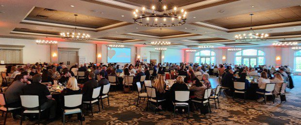 Nearly 250 guests attended the TriCounty Area Chamber of Commerce's annual dinner April 24. (Photo Courtesy TriCounty Area Chamber)